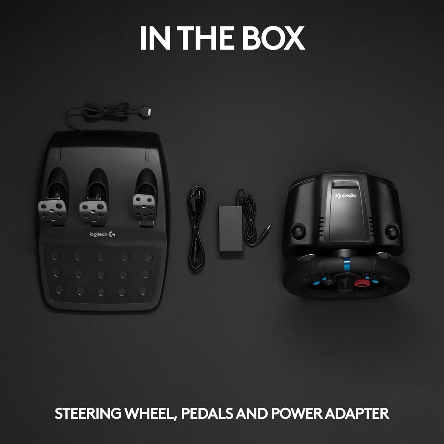 Driving Force Racing Wheel With Pedals for PS5, PS4 & PC
