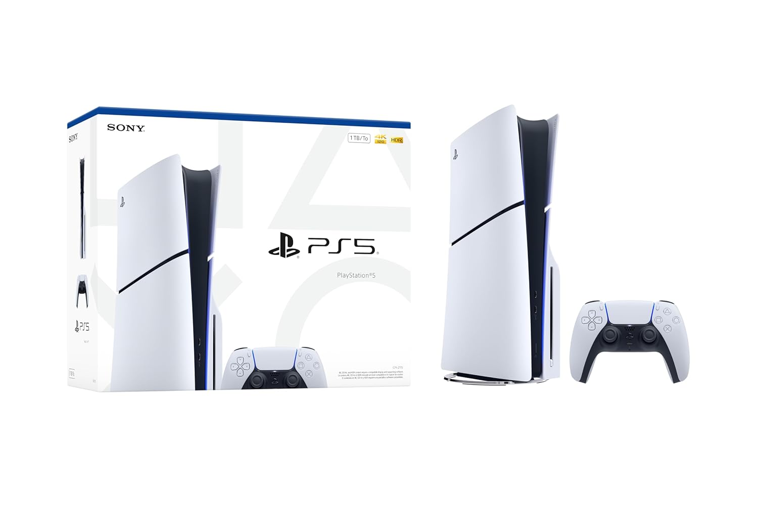PlayStation 5 Console 1TB – Ultra-High Speed SSD
