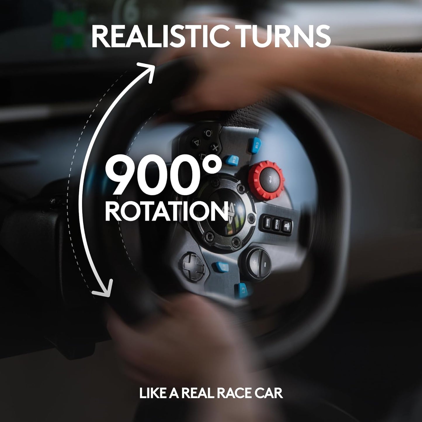 Driving Force Racing Wheel With Pedals for PS5, PS4 & PC