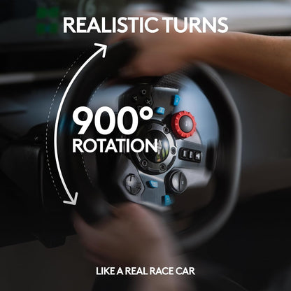 Driving Force Racing Wheel With Pedals for PS5, PS4 & PC