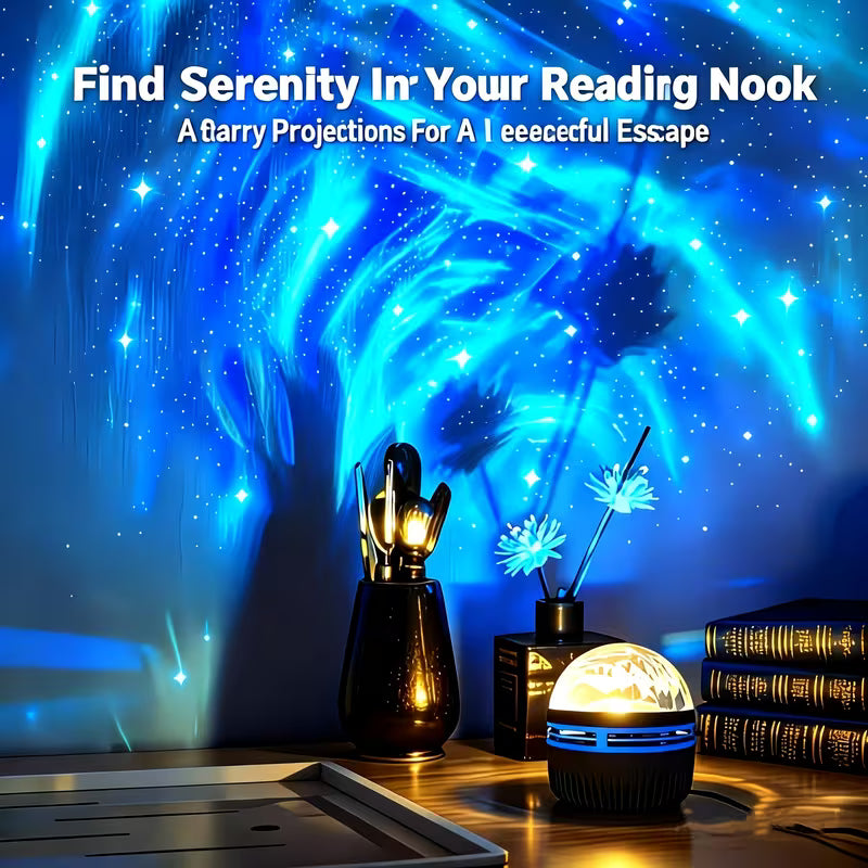 7-Color Aurora USB Lamp, USB Powered with LED Light, for Starry Night Light Decoration, Suitable for Bedroom And Music Room Decor