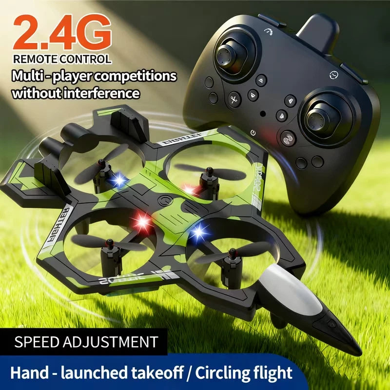 K500 Quadcopter Drone – App & Remote Control, Throw-to-Fly Stunt RC Drone