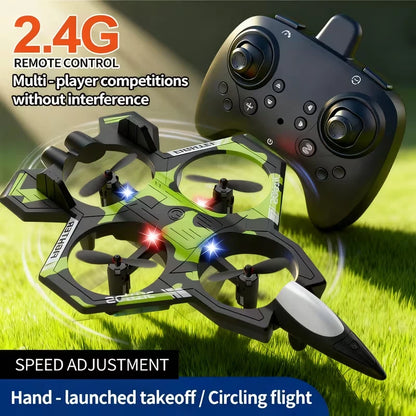 K500 Quadcopter Drone – App & Remote Control, Throw-to-Fly Stunt RC Drone