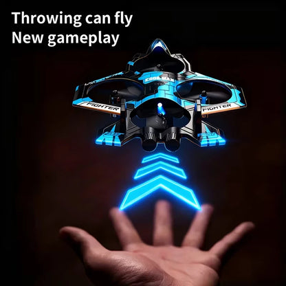 K500 Quadcopter Drone – App & Remote Control, Throw-to-Fly Stunt RC Drone